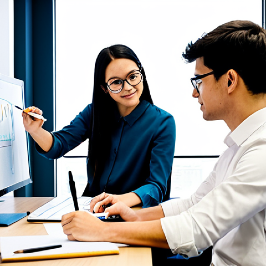 효율적인 업무 분배와 리소스 관리 방법 - **Skill-Based Assignment:** "A diverse team collaborating on a project in a bright, modern office. O...