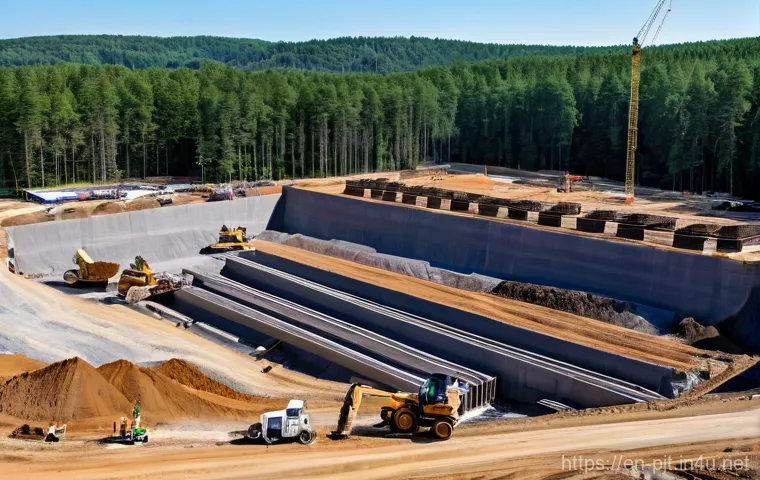 프로젝트 관리 학습을 위한 필수 서적 - **Traditional (Waterfall) Project:** "An intricate, high-angle view of a bustling, large-scale urban...