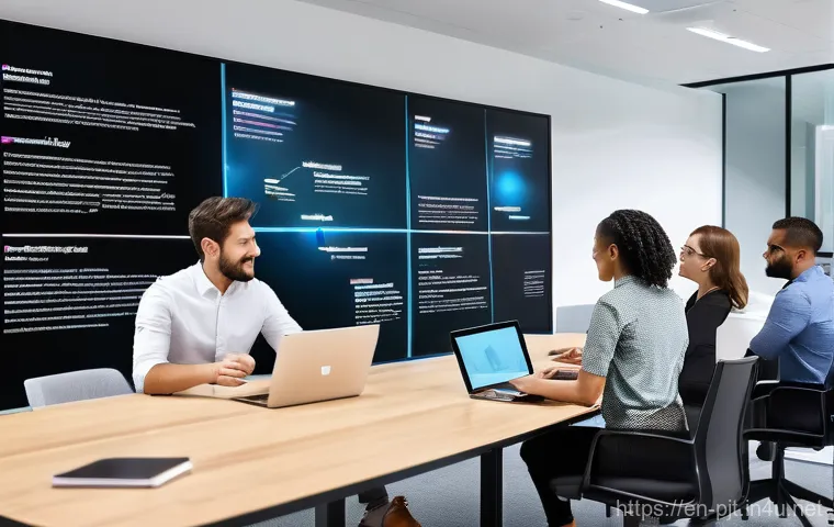 PM을 위한 Agile 툴 활용법 - **Prompt 1: Agile Team Synergy in Action**
    "A diverse, modern, and inclusive team of professiona...