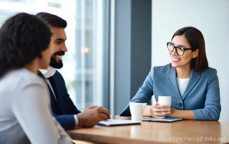 프로젝트 매니저가 알아야 할 소프트 스킬 - **Prompt:** A diverse team project manager, mid-30s to 40s, with a warm and approachable expression,...