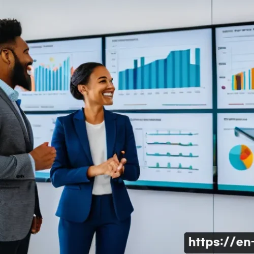 프로젝트 종료 후 리뷰 방법 - **Prompt:** A diverse team of five professionals (men and women of various ethnicities and ages) sta...